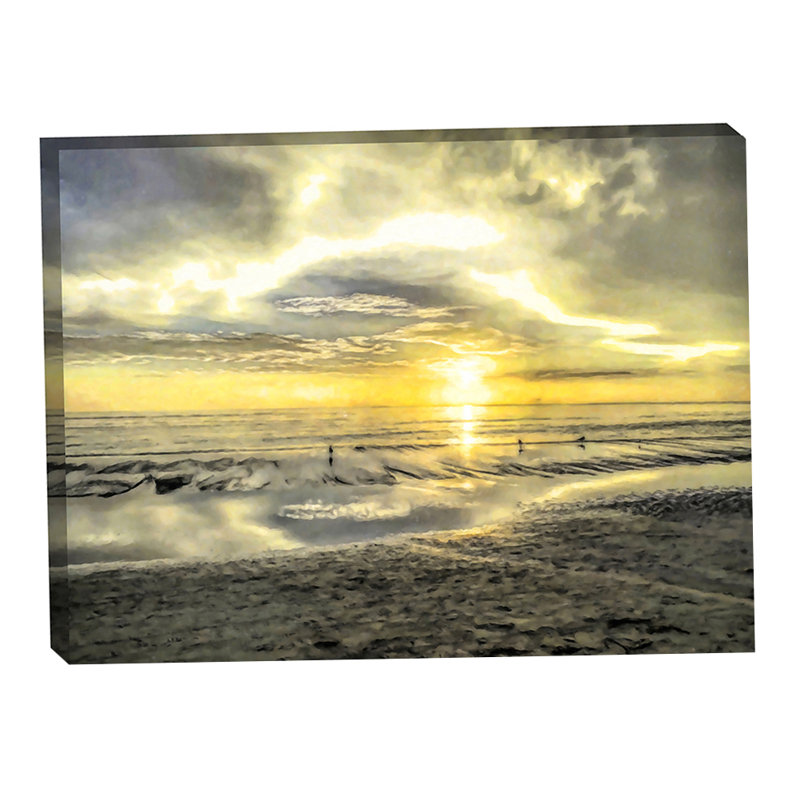 Lemon Yellow Sunset by Grotto Studios