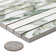 Touche Brick Stacked 11-3/4 In. X 11-3/4 In. Porcelain Mosaic Tile