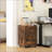 Cabinets, 3-Drawer Under Desk Storage with Removable Tray &amp; Wheels, Home Office Printer Stand | Rustic Brown | Particle Board-1234299710