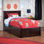 Lit plateforme en bois massif avec pied de lit et tiroirs de rangement Fogarty-1036629496-1036628599