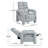 Tamaran Upholstery Push-Back Recliner Chair-1421511271