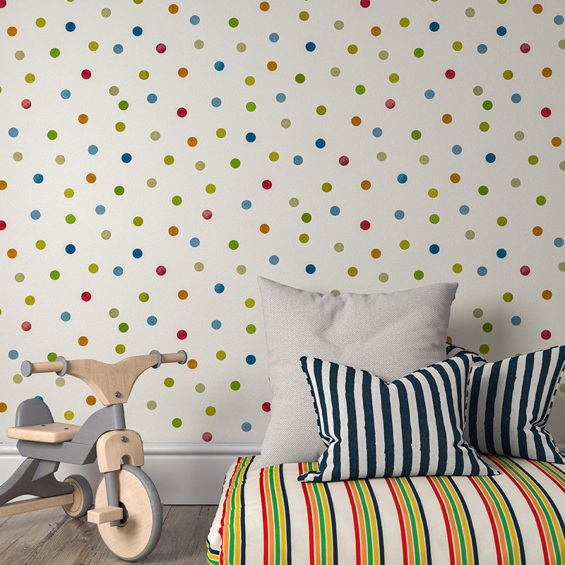 Bon Bon Wallpaper, Sky/Gecko/Ochre
