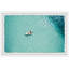 Clear Blue Lake by Hassan Ishan - Single Picture Frame Print-2049657109