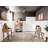 Seok Traditional Machine Washable Medium Gray/Beige/Brown Area Rug-653161958