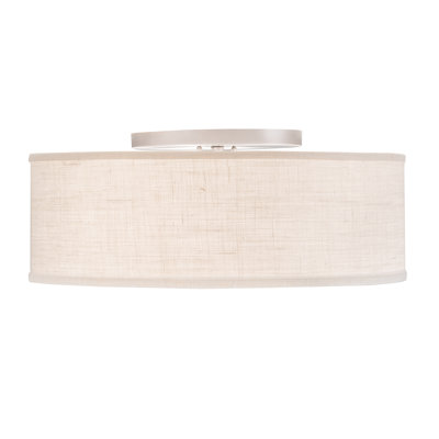 Plafonnier encastré cylindrique à 3 lumières Zionsville
