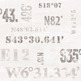 Deauville 2 Nautical Coordinates Wallpaper Roll