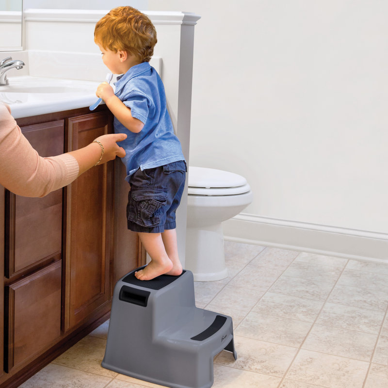 2 - Step Stool, Dark Grey