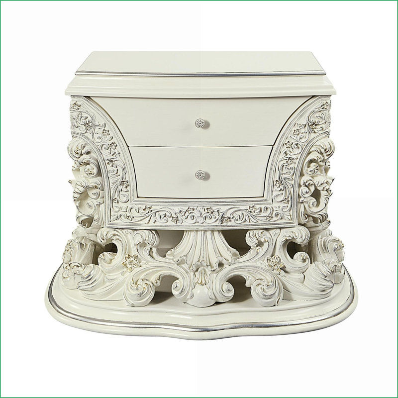 Table de chevet 2 tiroirs Adara