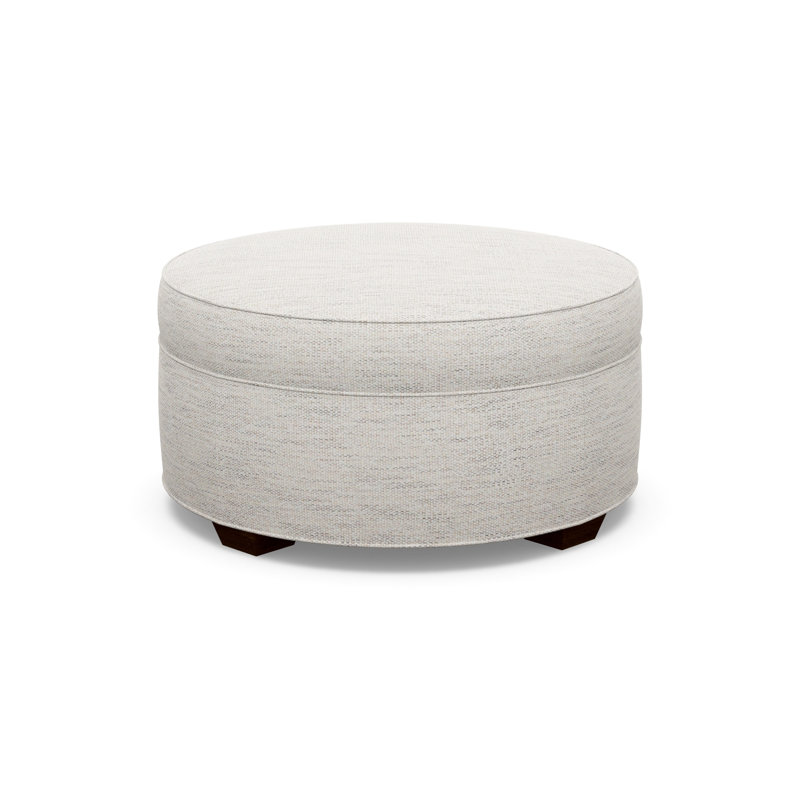 Round Ottoman, Walnut, 3906-73