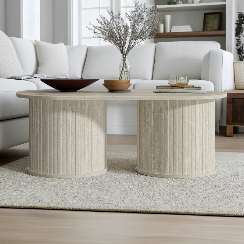 Table basse Aurel, Crème