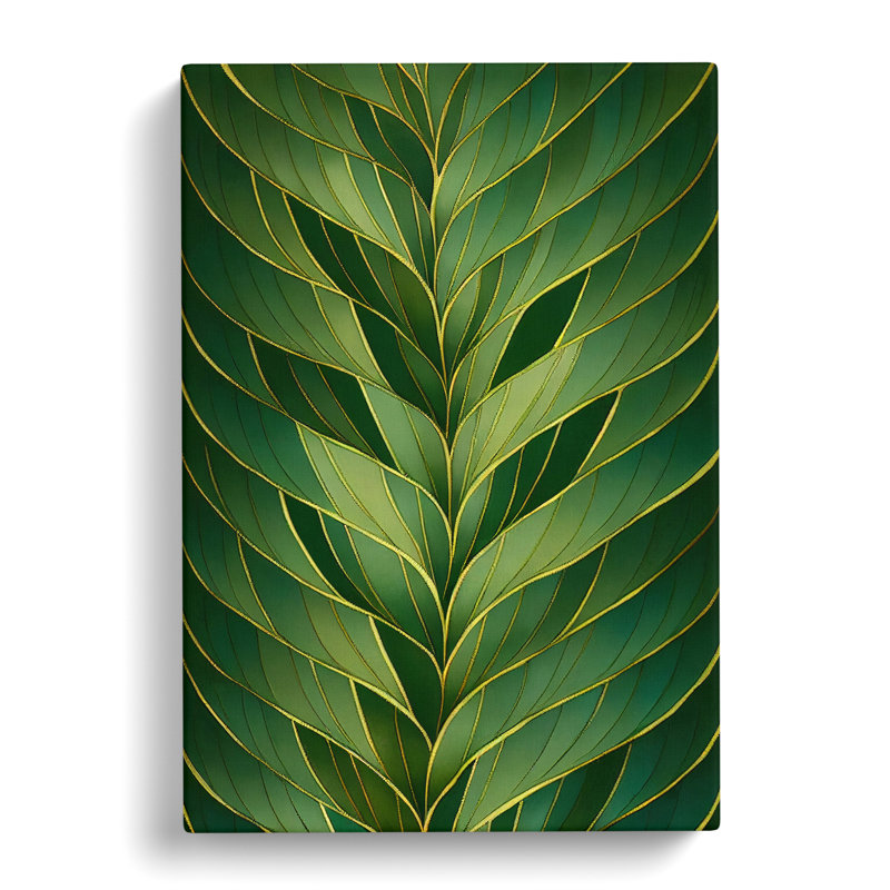 Dongola Plant Leaf Vol.7 - Wrapped Canvas, 76cm H x 50cm W x 3cm D