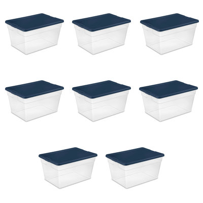 Sterilite Stackable 56 Quart Storage Tote