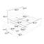 Lit plateforme en bois avec 3 tiroirs Charead-126342022
