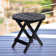 Table d'appoint d'extérieur pliante Brently