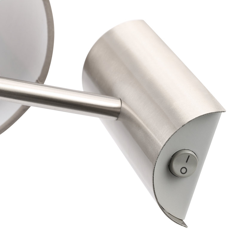 Patience Steel Armed Sconce, Taupe