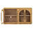 4-Door Large Storage Sideboard Buffet Cabinet With Glass Doors, Arched Cabinet With Adjustable Shelves For Kitchen, Dining Room And Living Room-182001880