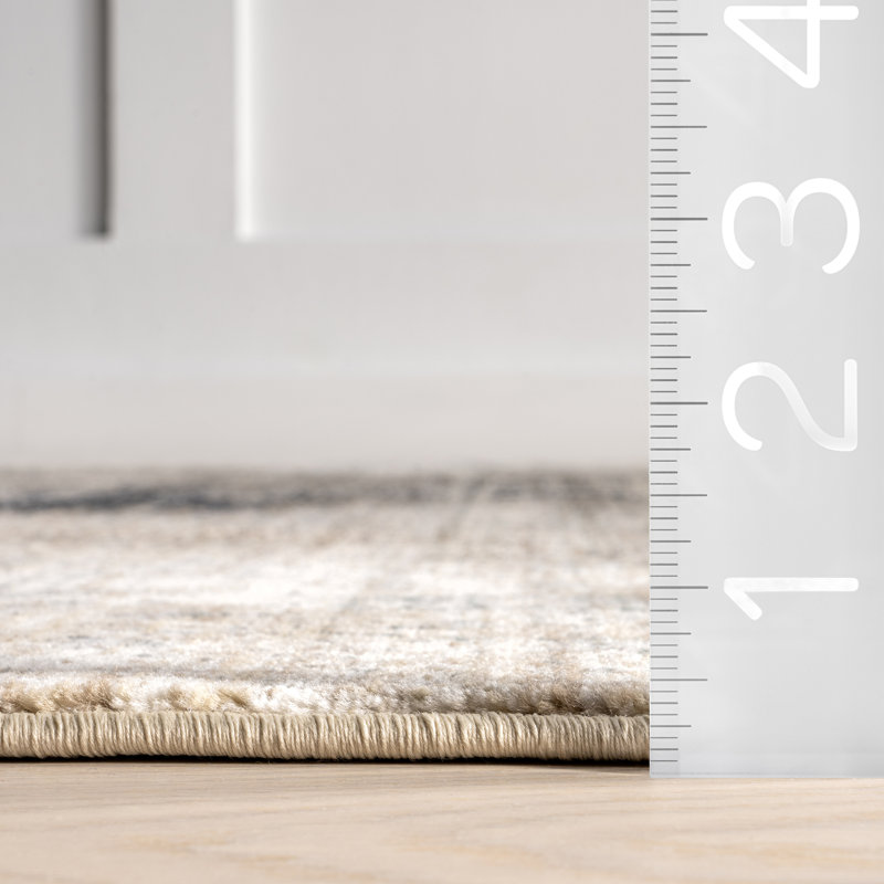 Rhae Contemporary Abstract Area Rug, Rectangle 9' x 12'