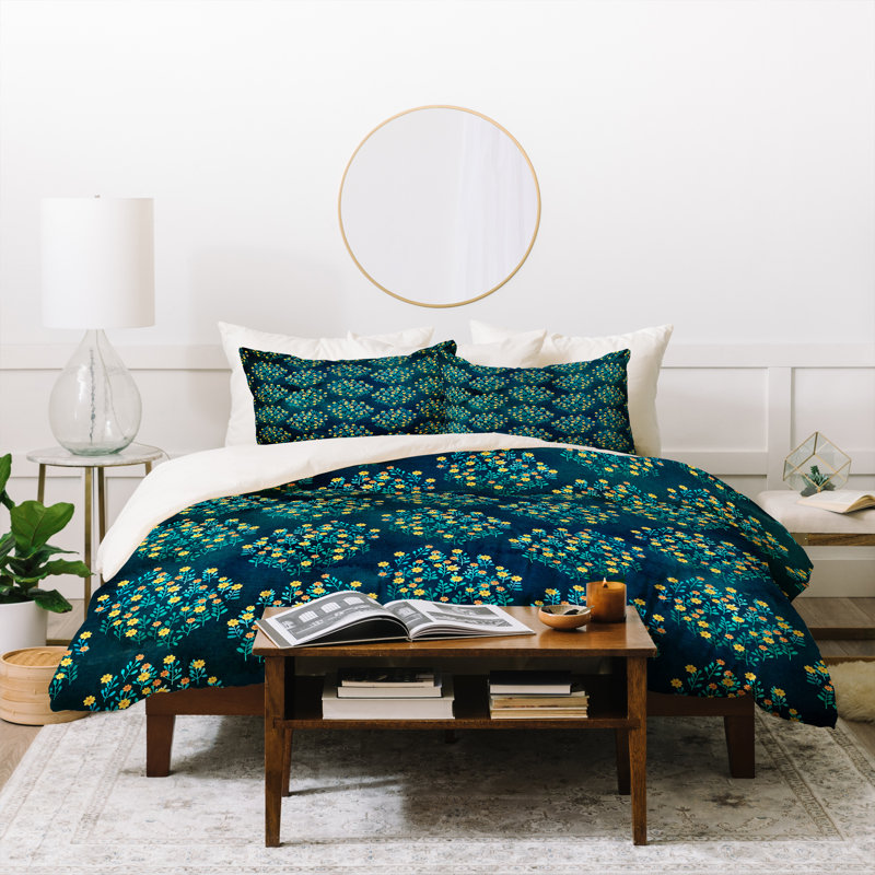 Ensemble de housse de couette Iveta Abolina, Housse de couette simple / simple TG et 1 taie dé