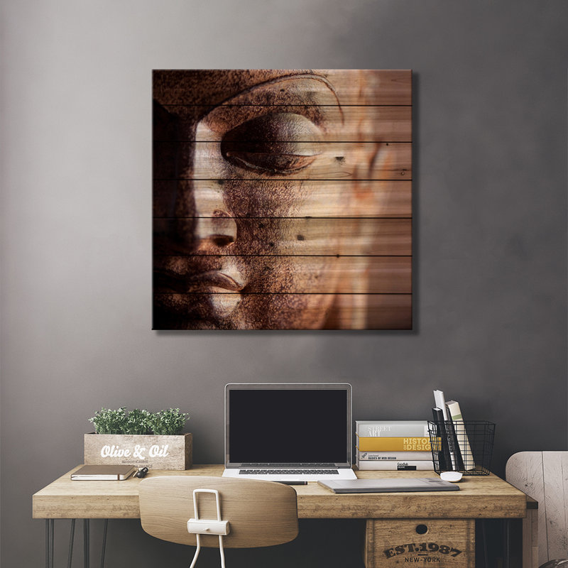 Bouddha par PhotoINC Studio - impression sur bois sans cadre