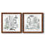 Opulent Bath I - ensemble de 2 peintures encadrées-381827374-381827363