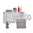 Collapsible Accordion Wall Mounted Drying Rack-949819833
