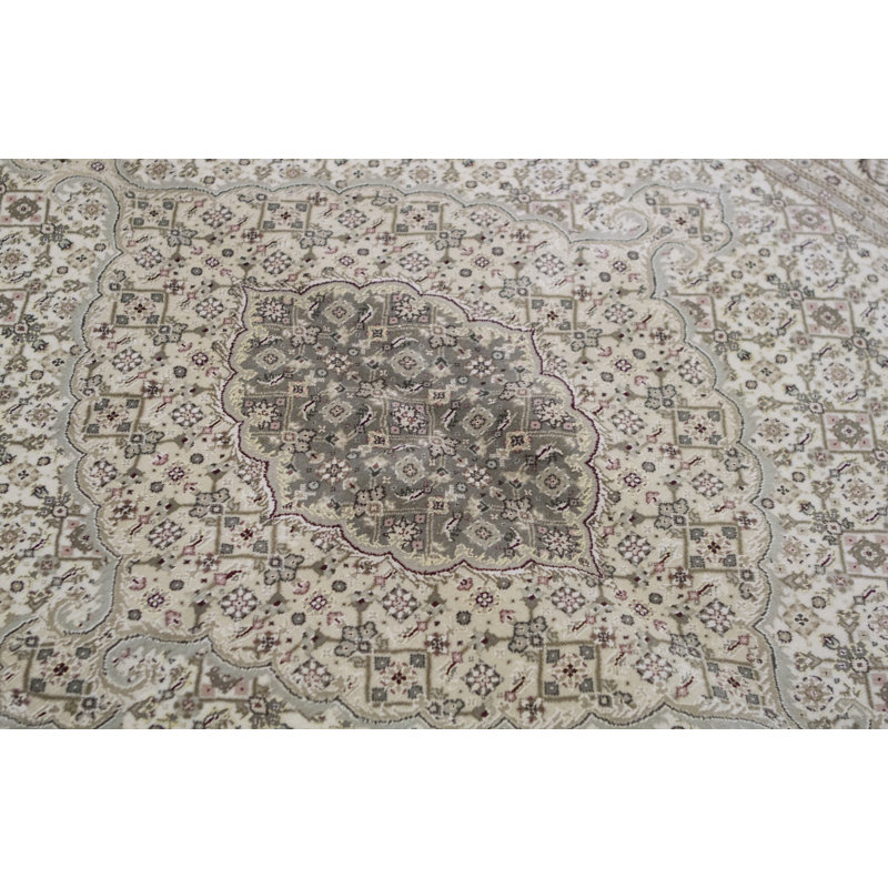 Oriental Area Rug in Ivory