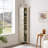 4-Tier 72-Inch Farmhouse Corner Kitchen Pantry Storage Bathroom Cabinet With 8 Doors & Shelves For Bathroom, Living Room, Kitchen-1861777120