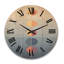 Horloge murale en bois massif Stoltzfus-13468466