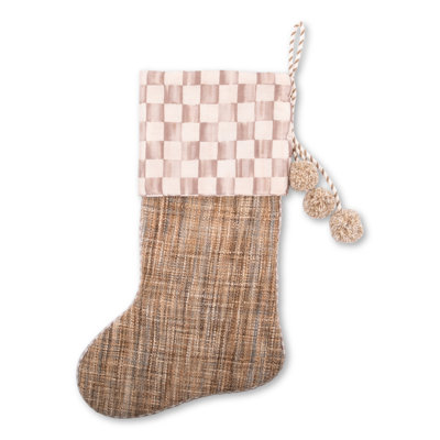 Natural Noel Stocking
