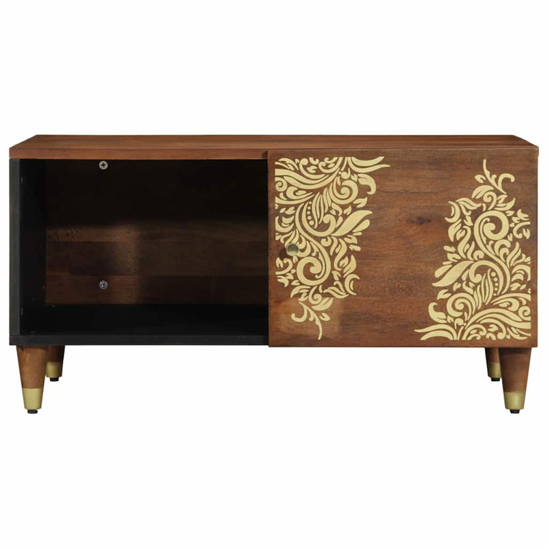 Solid Wood Coffee Table with Storage