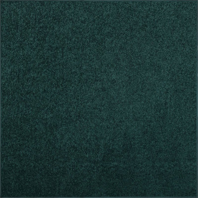 Tapis de couleur unie Ambiant Galaxy Way vert forêt