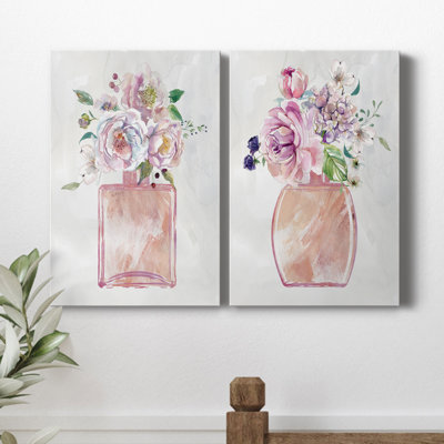 «Fragrance of Summer I», ensemble de 2 toiles tendues