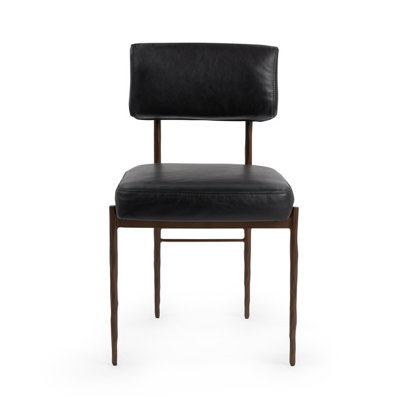 Kester Upholstered Dining Chair, Black
