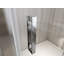 George-Henry 6 mm Wall-to-Wall Bi-Fold Shower Door, 63-66.5 cm, H 190 cm