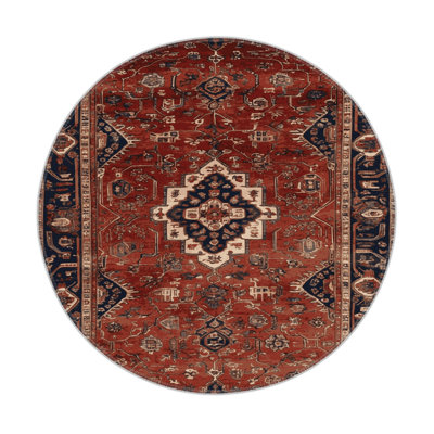 Tapis turc intérieur et extérieur brun