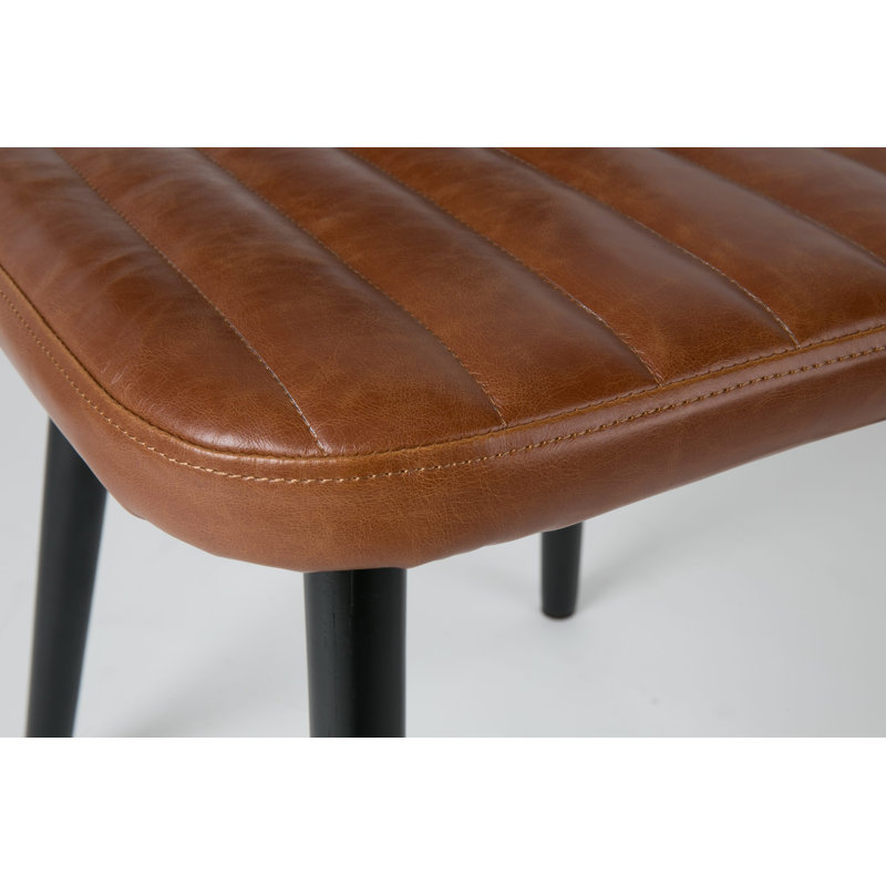 Upholstered Dining Chair, Brown