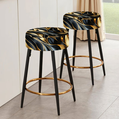 Ensemble de 2 tabourets de bar Opulent