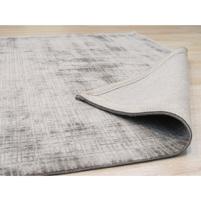 Tapis argenté Sloane Maya, Rectangle de 10 pi x 14 pi