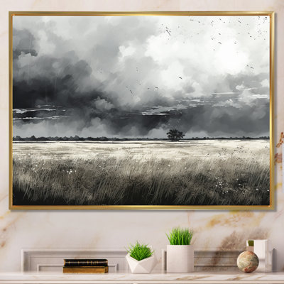 " Grey Storm Meadow Charm "