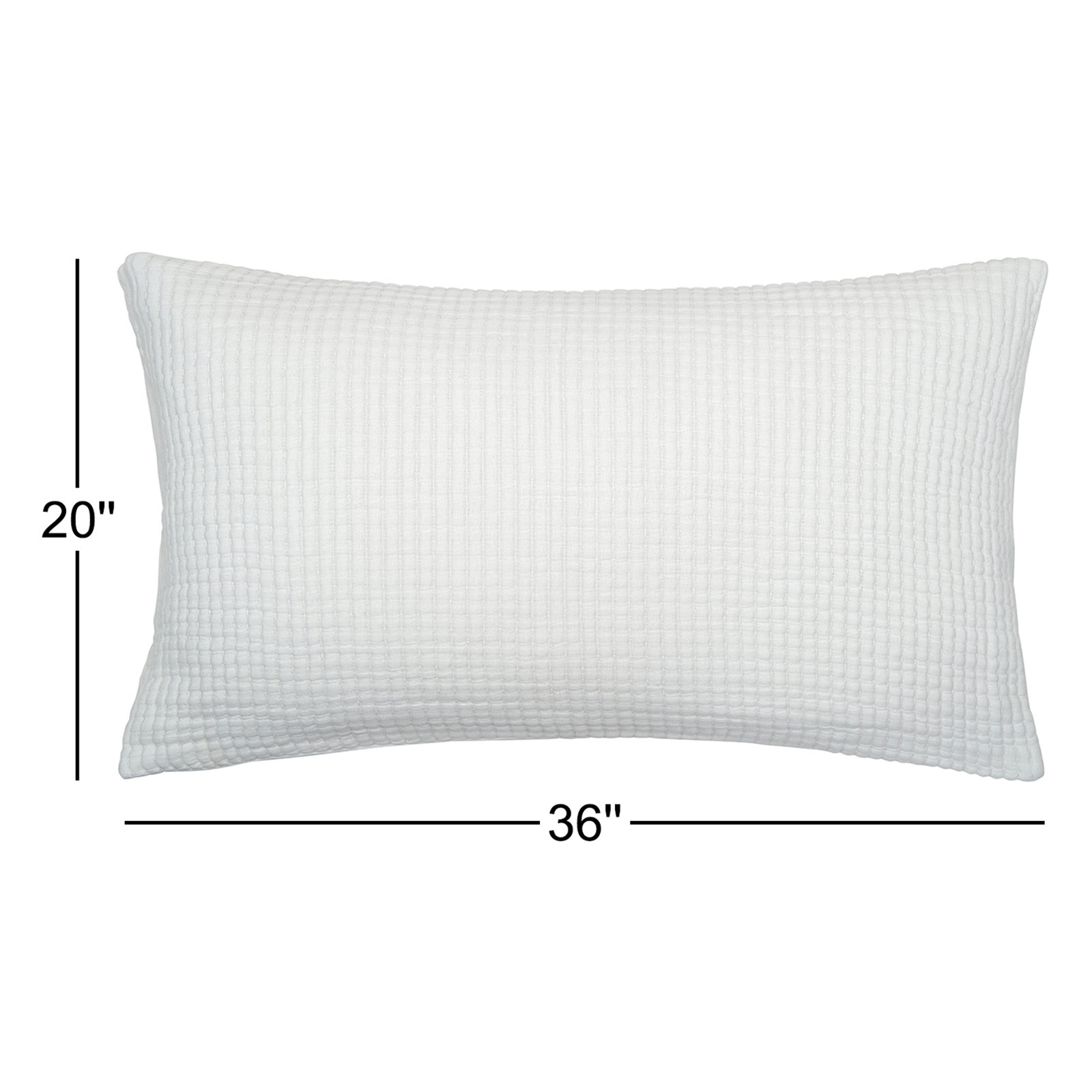 Maybell Cotton Shams, White, King