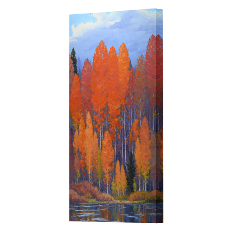 Célébration, reproduction d'art sur toile tendue sur toile tendue avec châssis, H 30 po x l 15 po
