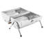 Dakota Fields Wishram 30cm W Barrel Gas & Charcoal Combo Grill