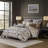9 PCS Jacquard Oversized Duvet Style Comforter Set