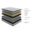Matelas en mousse à mémoire de forme hybride et rafraîchissant 12 po King Diamond Innerspring-528280588-528280576