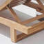 Chaise d'extérieur en teck