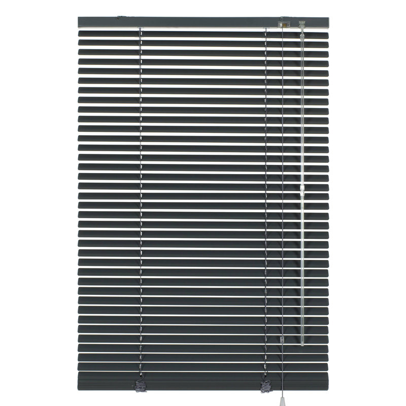 Room Darkening Mini Blinds, Slate, 175cm L x 50cm W