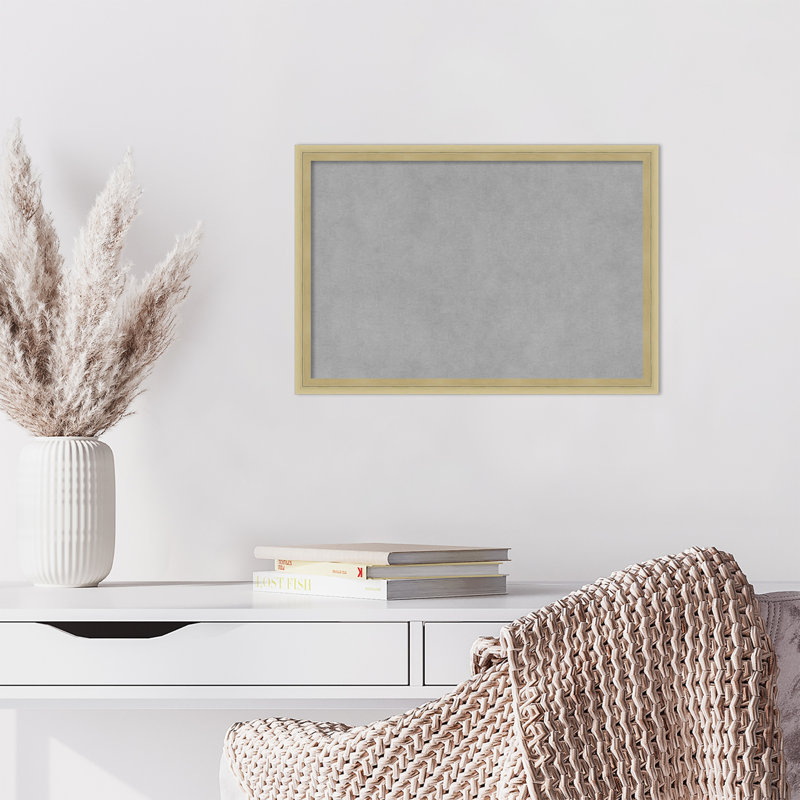 Tableau magnétique magnétique en métal, H 13 po x l 19 po