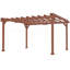 Pergola de jardin en bois, pergola d'extérieur-126609526