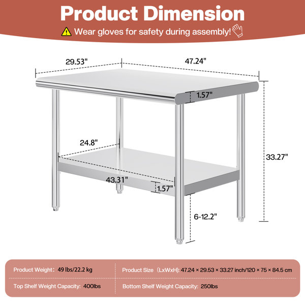 Dimensions du produit