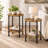 Hesvarn 3 Piece Living Room Table Set with Coffee Table and End Tables